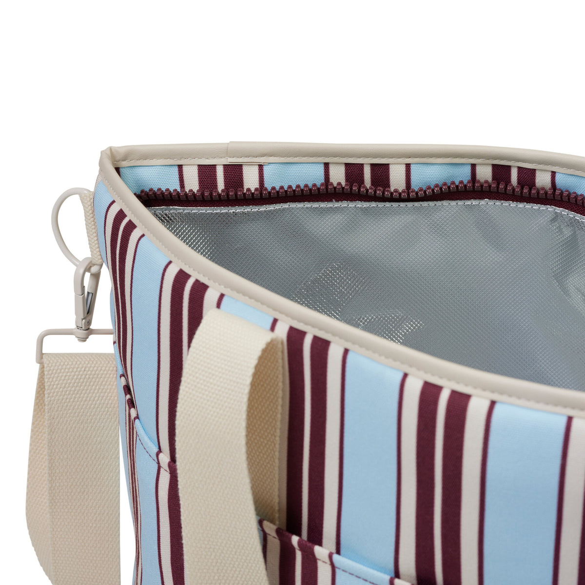 Cooler Base Bag - Mulberry Stripe