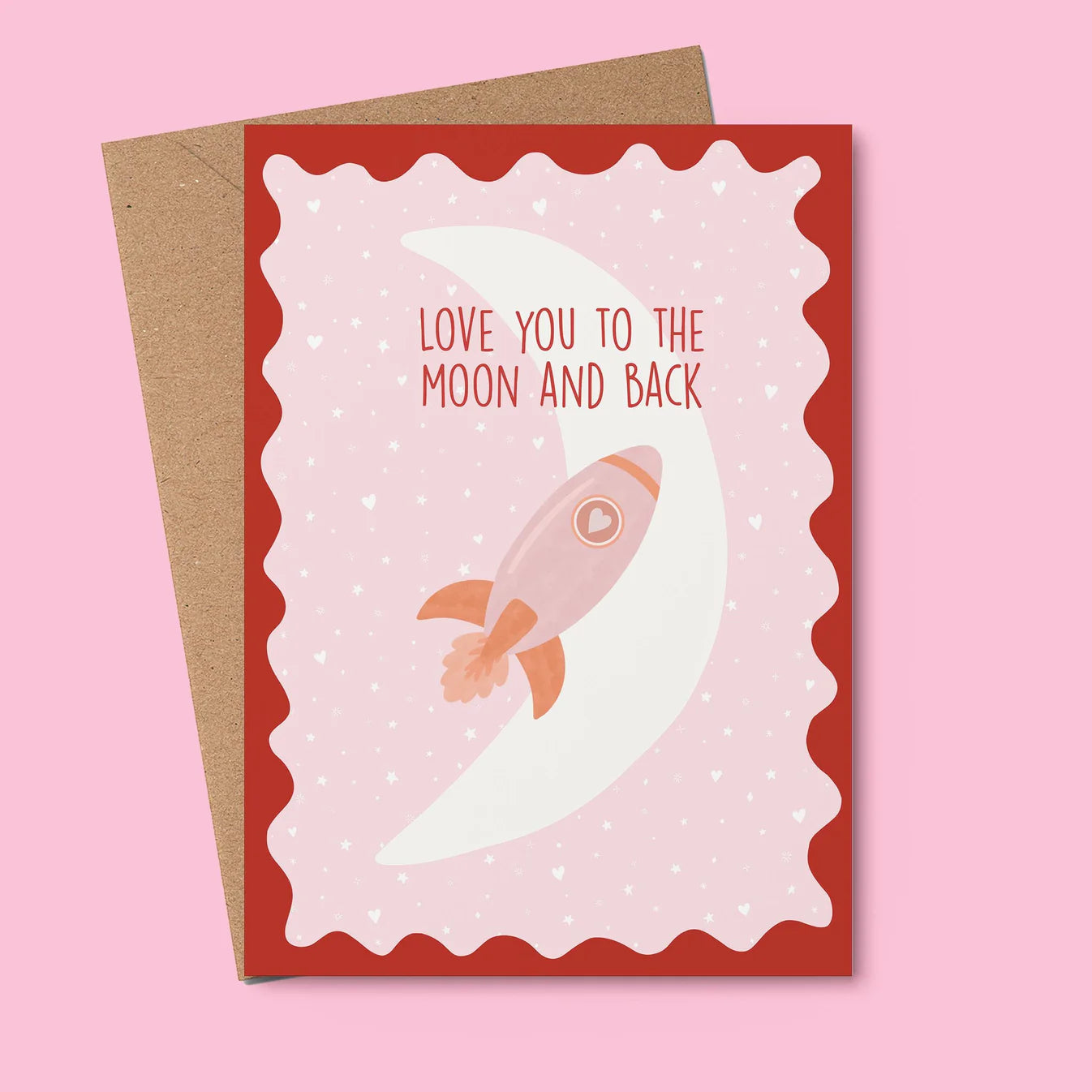 Greeting Card - Love You To The Moon And Back
