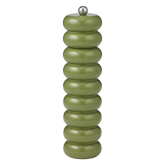 Delphi Wood Salt & Pepper Grinder - Olive