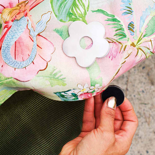 Magnetic Tablecloth Weights - Flower