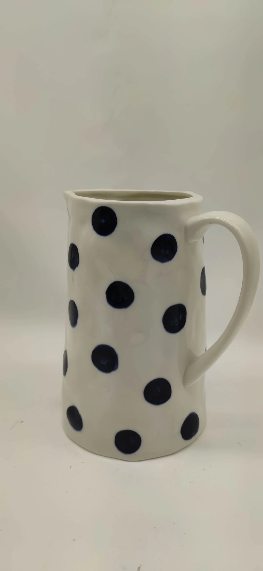 Medium Jug - Navy Spot