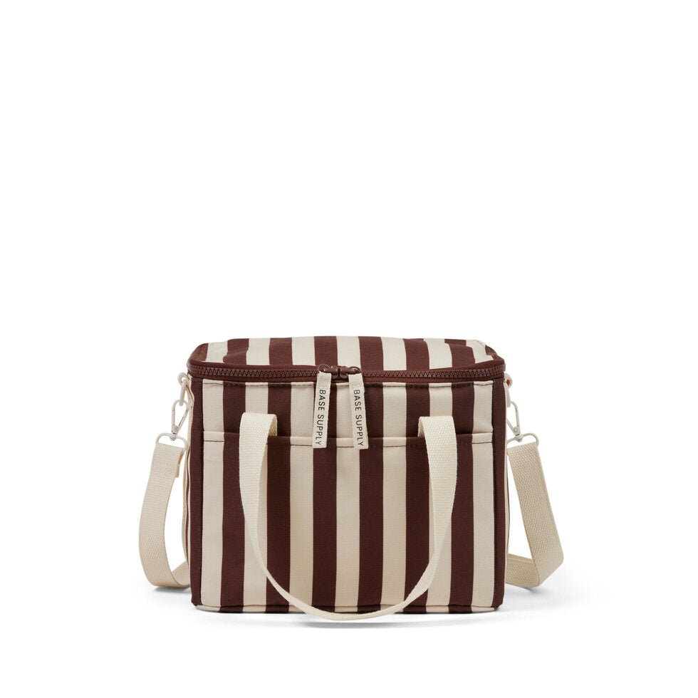 Lunch Base Bag - Cocoa Stripe