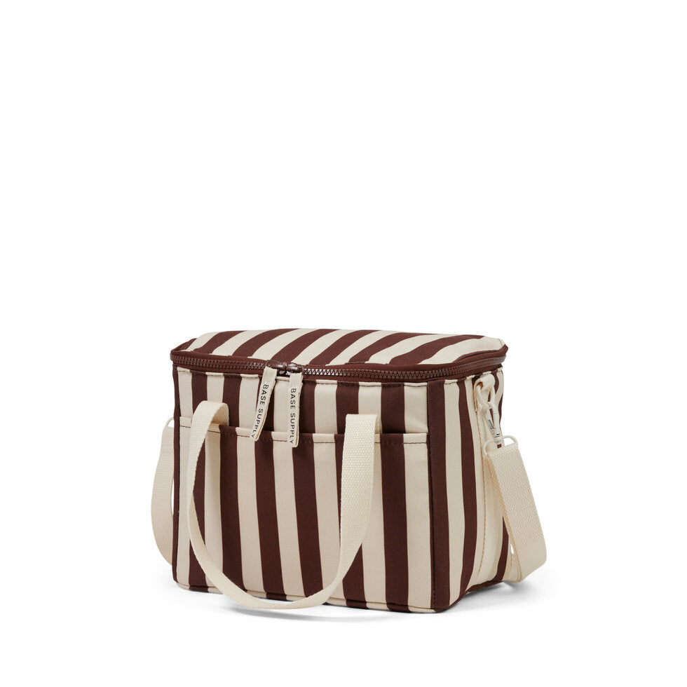 Lunch Base Bag - Cocoa Stripe