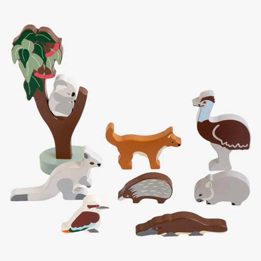 Wooden Toy - Iconic Aussie Animals