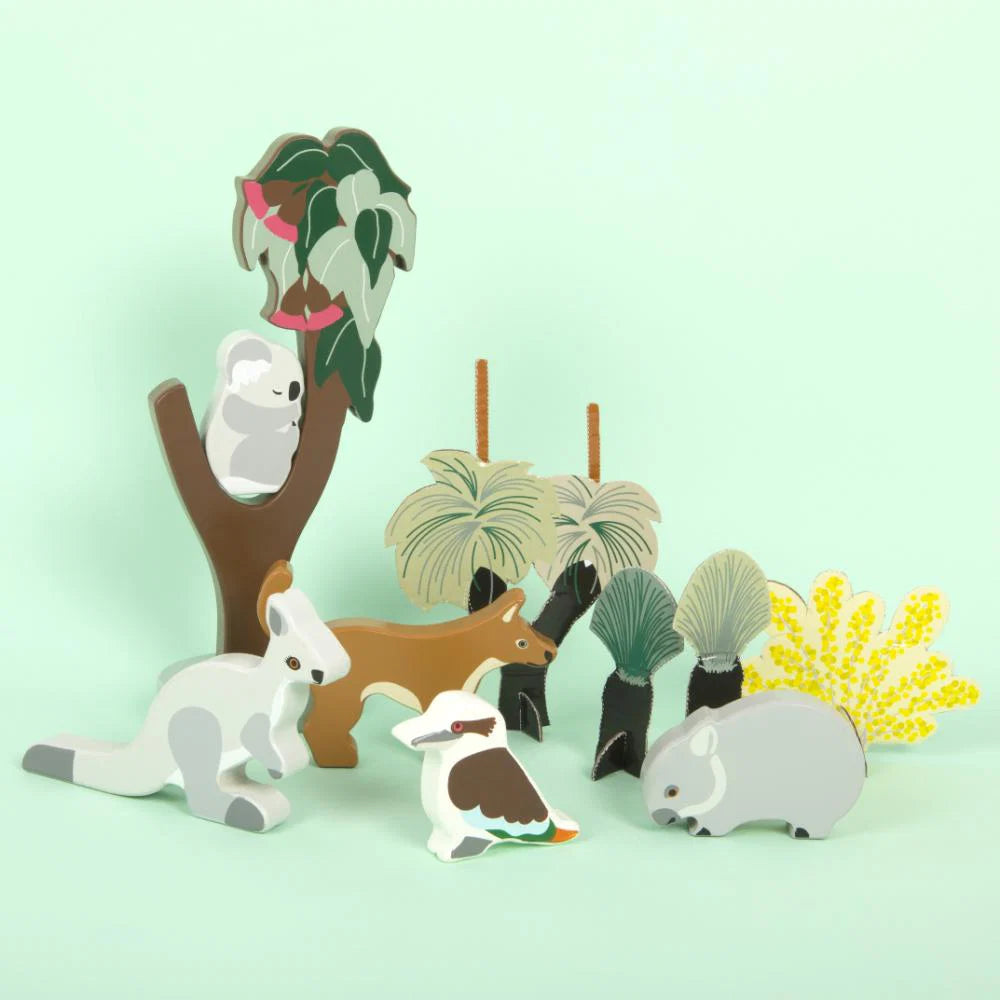 Wooden Toy - Iconic Aussie Animals