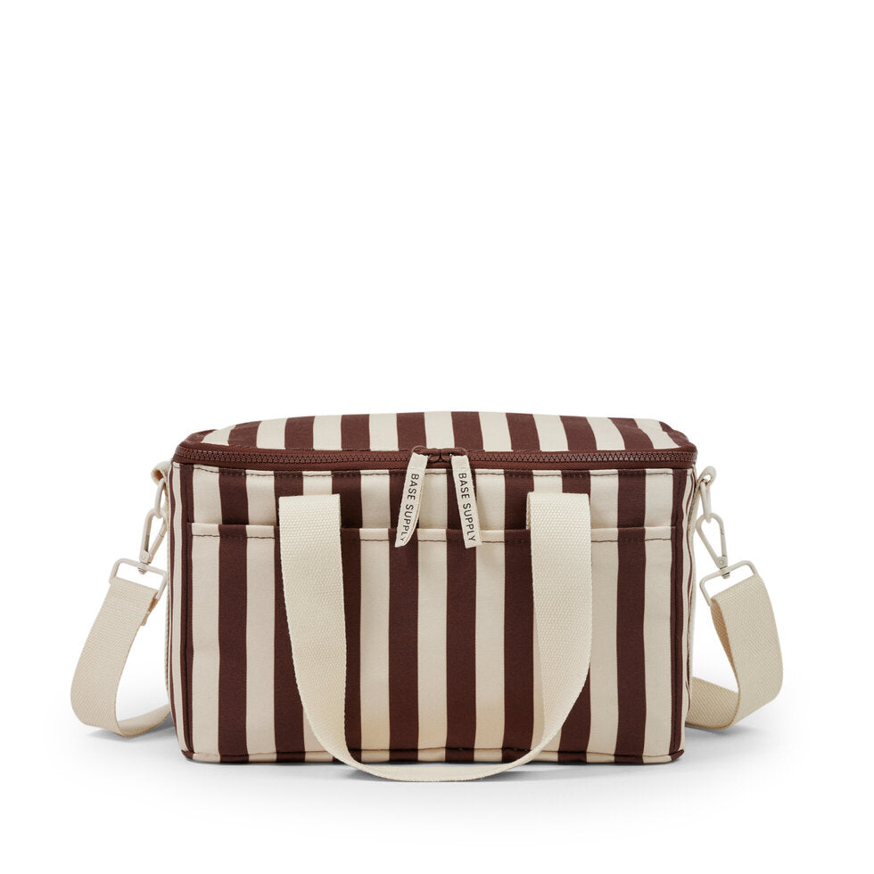 Midi Cool Base Bag - Cocoa Stripe