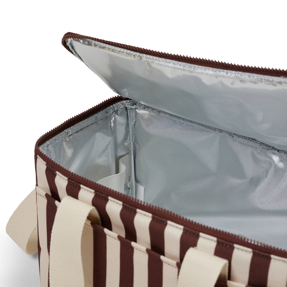 Midi Cool Base Bag - Cocoa Stripe