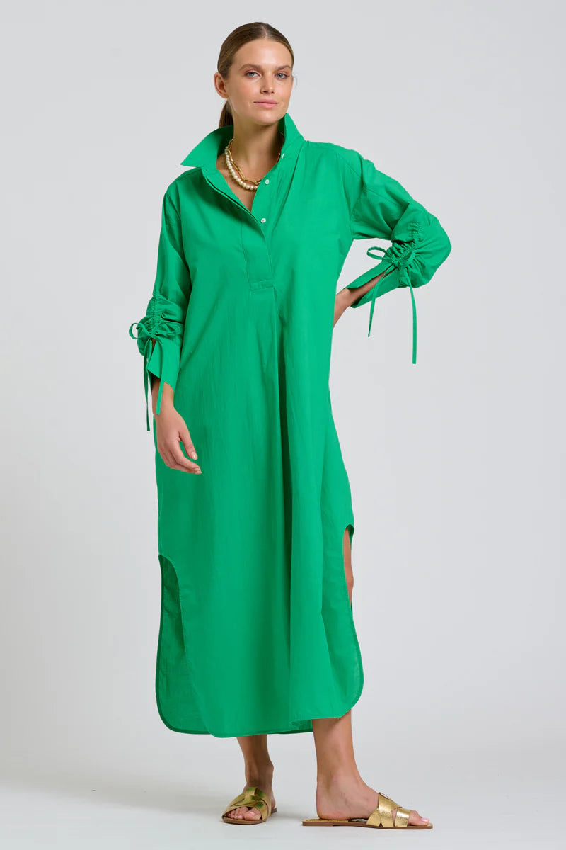 The Millie Dress - Bright Green