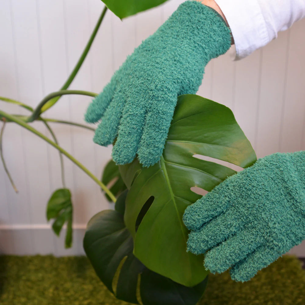 Microfibre Leaf Cleaning Gloves
