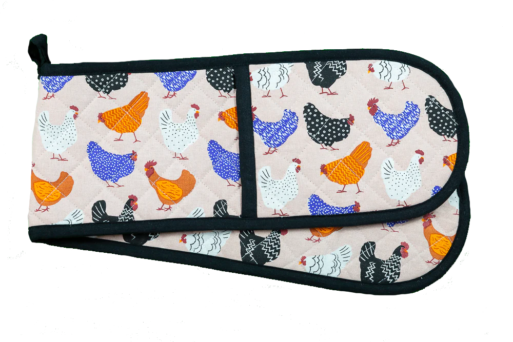 Double Oven Glove | Bright Hens