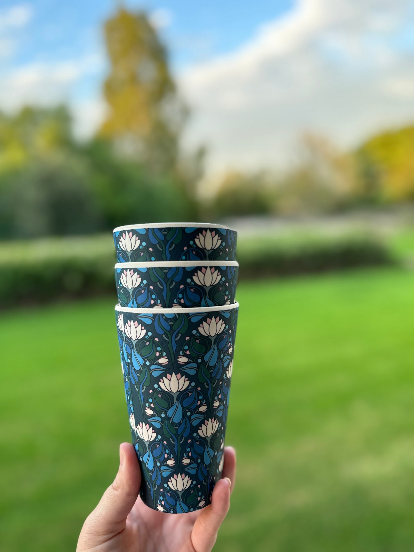 IMPACT // Printed Bamboo Tumblers - 400ml